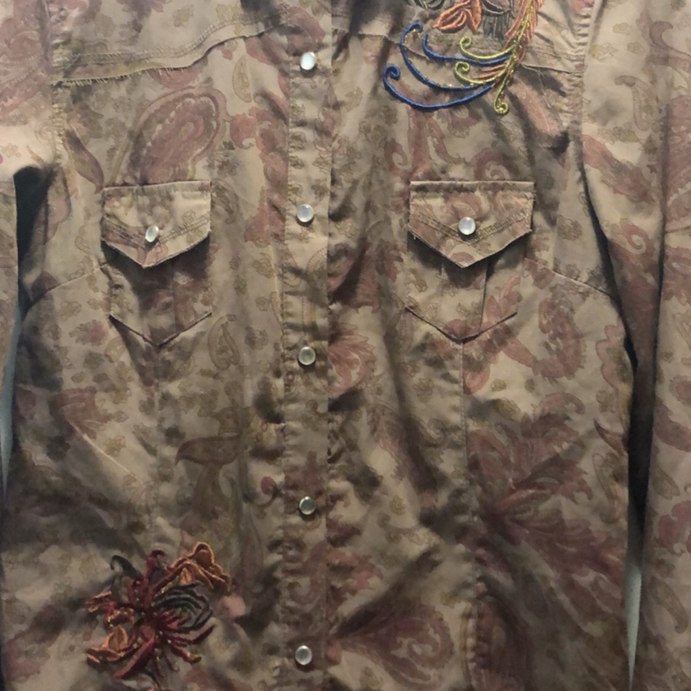 Printed button down shirt - Picture 6 of 7